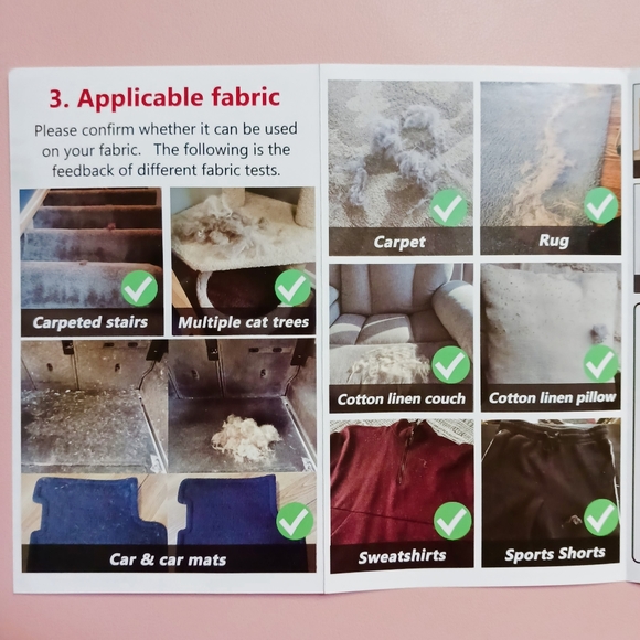 FORITY Lint Remover Set of 2 Fuzz Fabric Removing Roller Brush Shaver Tool NEW - Picture 10 of 11